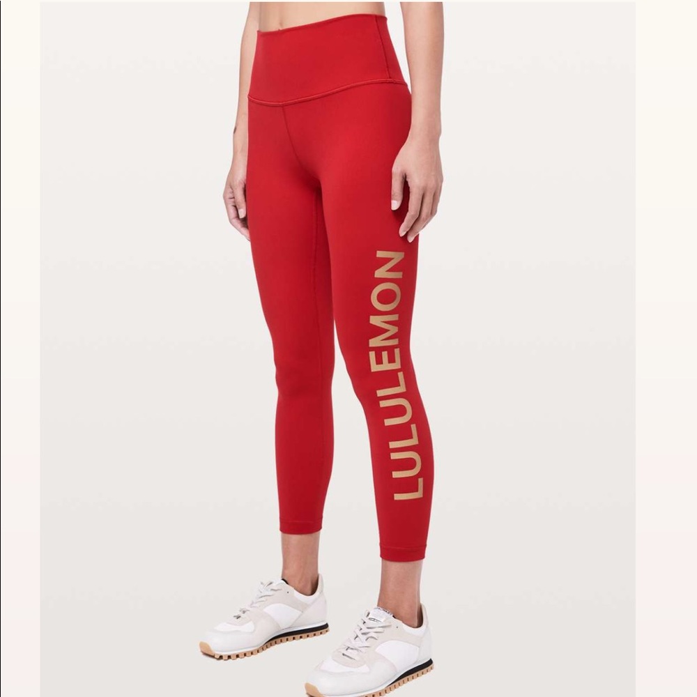 Lululemon Wunder Under High Rise Lunar New Year Leggings